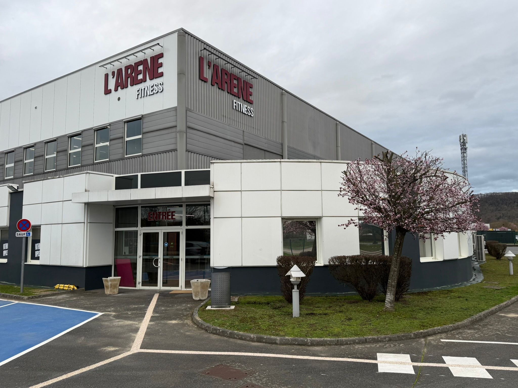 Façade L'Arène Fitness