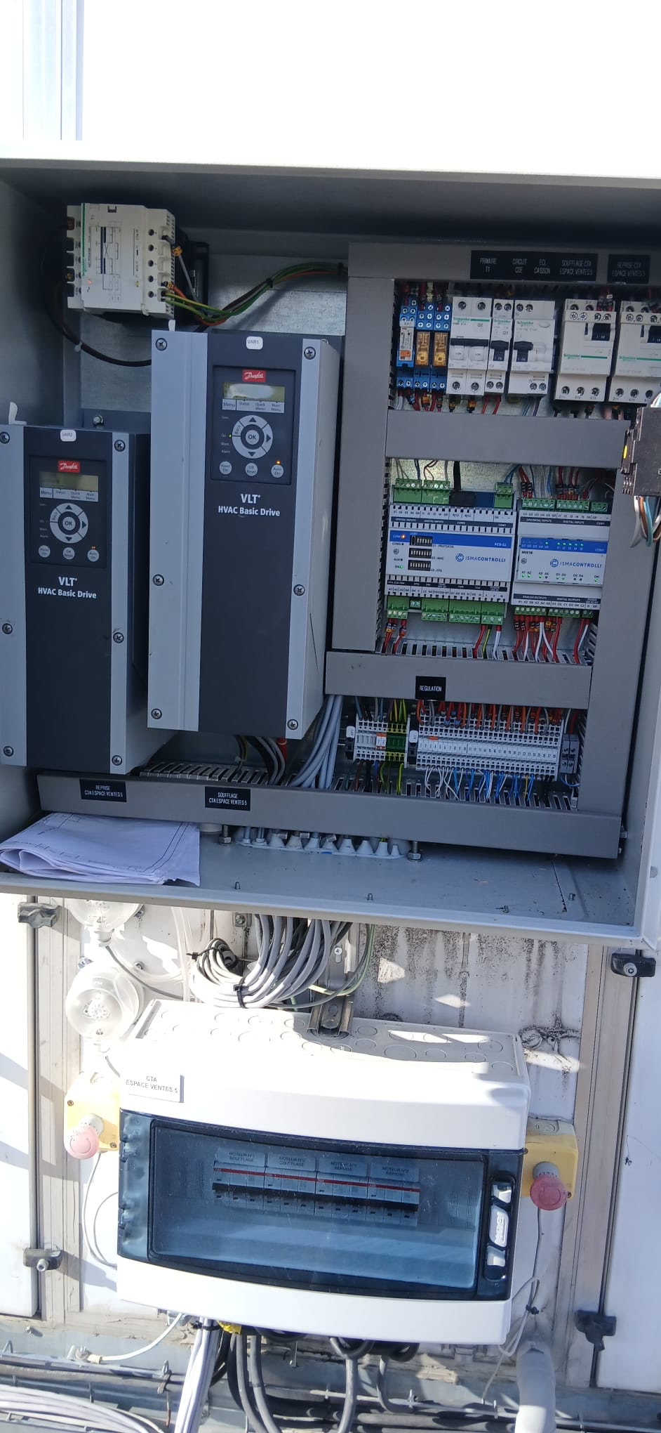 Armoire de régulation SIEMENS MODBUS